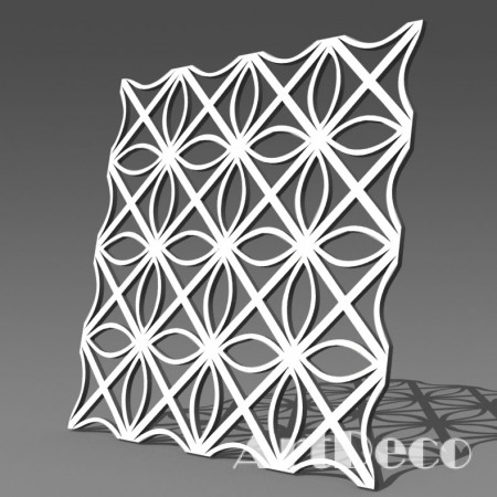 Резная 3D перегородка G11 Рахат-лукум